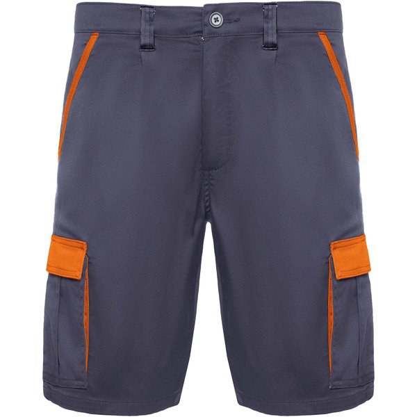 Roly WRK R8409 - Bermuda da lavoro in tessuto da 250 g/m² Tahoe