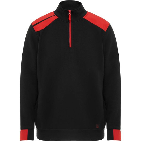 Roly WRK R8413 - Maglione a mezza zip da uomo da 280 g/m² Maverick
