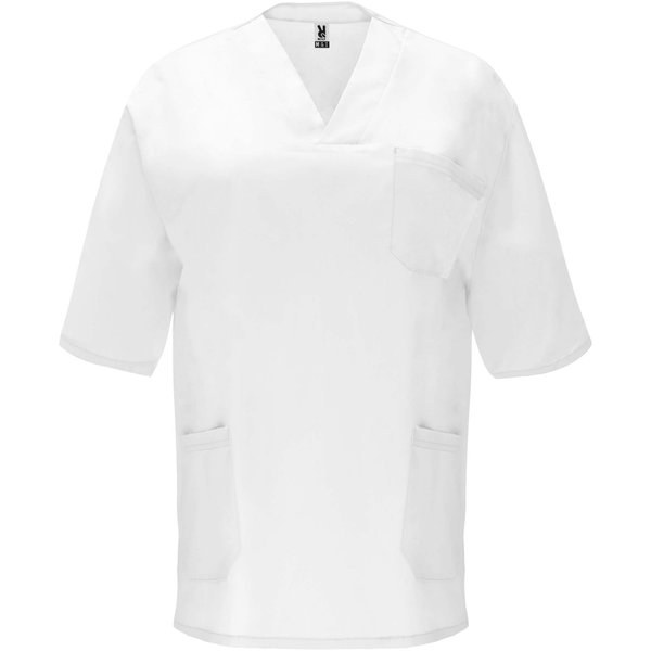 Roly WRK R9098 - Casacca unisex a maniche corte in tessuto da 160 g/m² Panacea