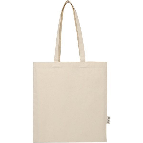 Peru Blend 180 g/m² GRS recycled cotton tote bag 7L - EgotierPro 120789