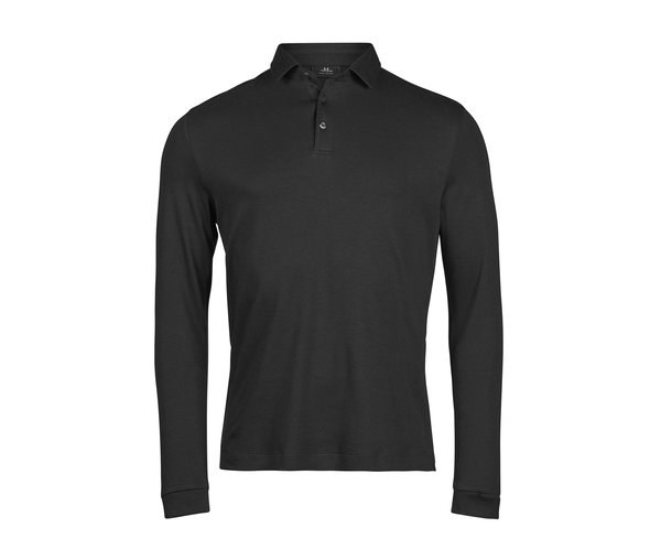 TEE JAYS TJ1442 - Polo a maniche lunghe in cotone Pima