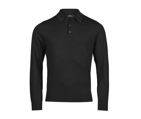 TEE JAYS TJ6002 - Long-sleeved wool polo shirt