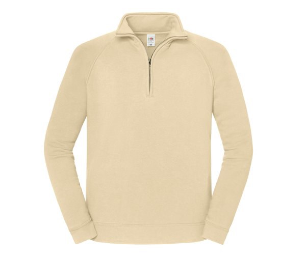 FRUIT OF THE LOOM SC2288 - Zipped collar sweatshirt