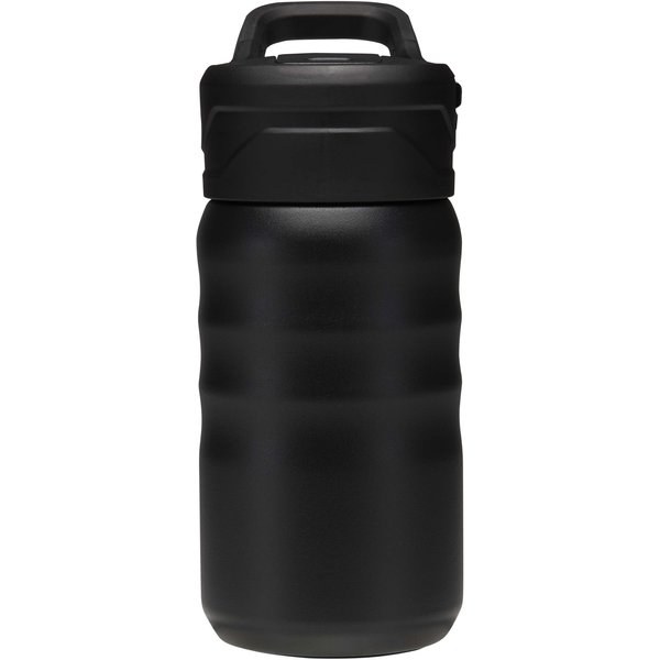 Borraccia sportiva in acciaio inossidabile a doppia parete riciclato RCS con cannuccia ribaltabile d 350 ml Knox - EgotierPro 100952