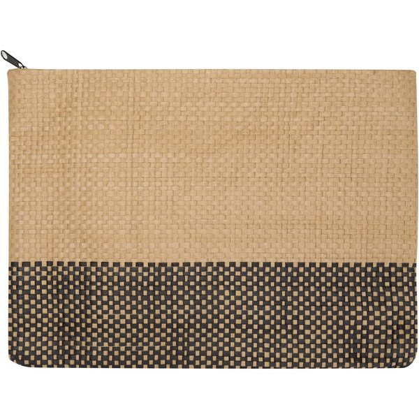 Pochette in carta paglia con cerniera Rythm - 3L - EgotierPro 130154