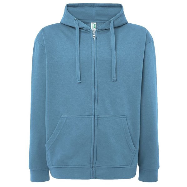 JHK JK297 - Felpa con cappuccio e zip