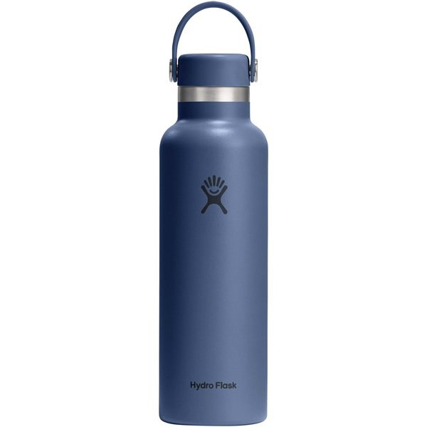 Hydro Flask 100989 - Borraccia Hydra Flask Standard Mouth da 621 ml in acciaio inossidabile con isolamento termico e tappo con cannuccia