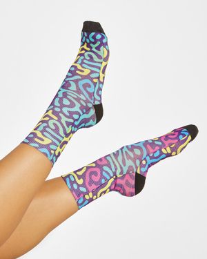 RICHBULL 100 Paia Calzini Corti Bassi Unisex, Traspiranti, Sportivi, Confezione All'ingrosso (Nero, Bianco, Grigio)