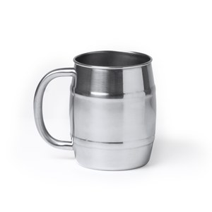 NAROK 304 stainless steel beer mug in mirror finish - EgotierPro JR1367