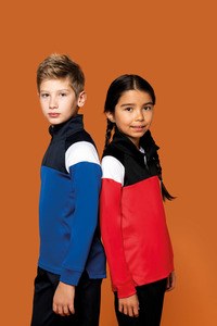 PROACT PA388 - Kids zipped neck training top