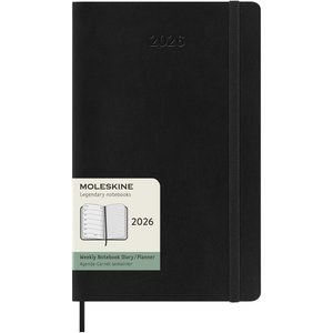 Moleskine 107938 - soft cover 12 month weekly L planner