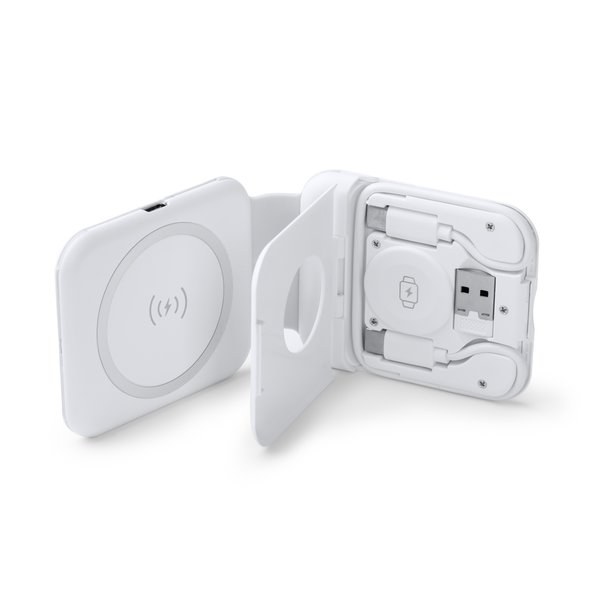 Caricatore Wireless Qi TF2785 5W – Trasparente Acrilico Con LED E Compatibilità Universale