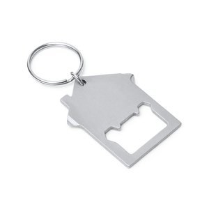 Stamina KO1877 - MANEX Multi-tool keychain in stainless steel in the shape of a house
