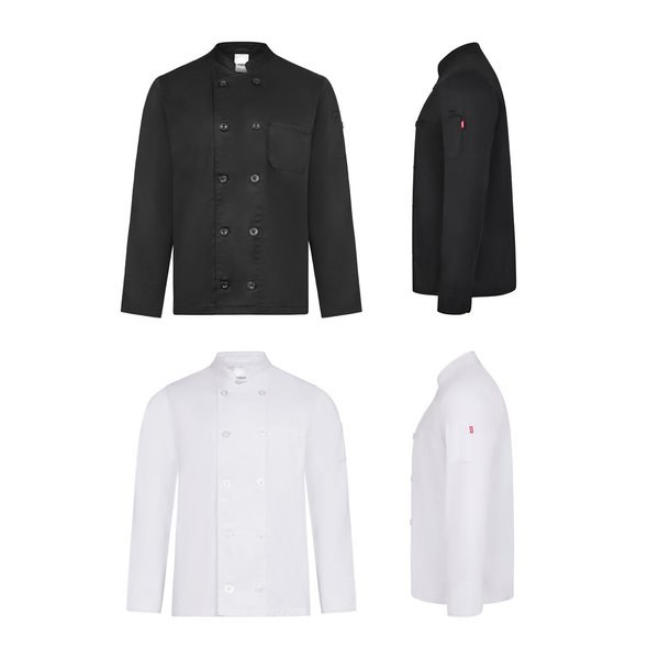 Velilla 36156 - Long-sleeved kitchen jacket (190 g/m²)