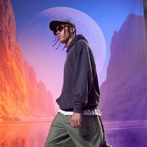 AWDis JH180 - Felpa con effetto vissuto