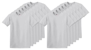 Pack da 12 Fruit of the Loom SC220 - Fruit of the Loom T-shirt Girocollo Leggera e Confortevole