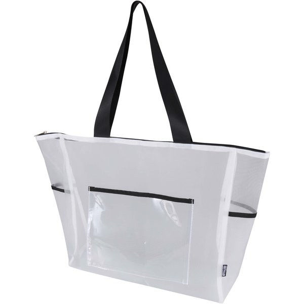 Tote bag in tessuto riciclato certificato GRS da 23 litri Mesh - EgotierPro 130138