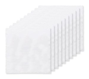 Pack of 10 GiftRetail MO9902 - RPET CLOTH RPET Eco-Friendly RPET Screen & Lens Cleaning Cloth
