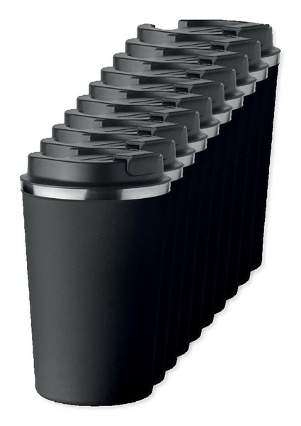 Pack of 100 GiftRetail MO6276 - BRACE Premium Double Wall Stainless Steel Tumbler 350ml