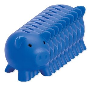 Pack of 10 GiftRetail MO8132 - PVC Piggy Bank with ABS stopper