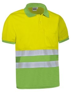 Valento POVADEL - Hi-Vis S/S Polo Shirt DELAWARE