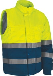 Valento CQVASEQ - Hi-Vis Detachable Jacket  SEQUOIA