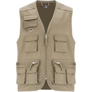 Roly WRK R9111 - Venera 200 g/m2 v-neck multi-pocket workwear vest