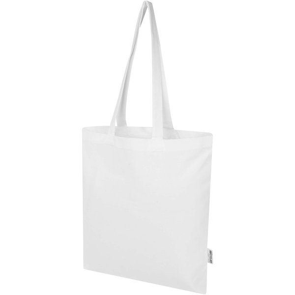 Tote bag in cotone riciclato certificato GRS da 180 g/m² Peru Blend - 7L - EgotierPro 120789
