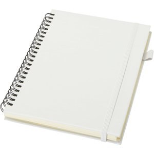JournalBooks 107302 - Liss A5 recycled plastic hard cover spiral notebook
