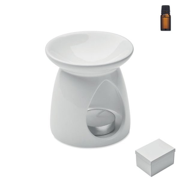 SAGRADA Set bruciaessenza, vaniglia - GiftRetail MO3113
