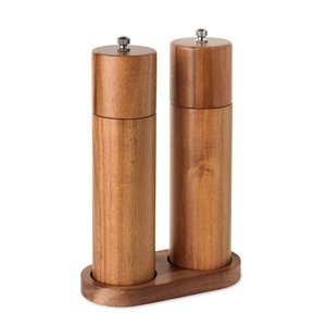 TUCCO SET Acacia salt & pepper grinders - GiftRetail MO3120