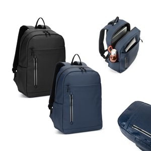Zaino per laptop (16") in PU, con cerniere resistenti all'acqua - Egotier 92543