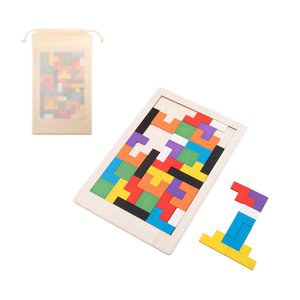 Gioco di costruzioni e incastri in compensato - Egotier 98169