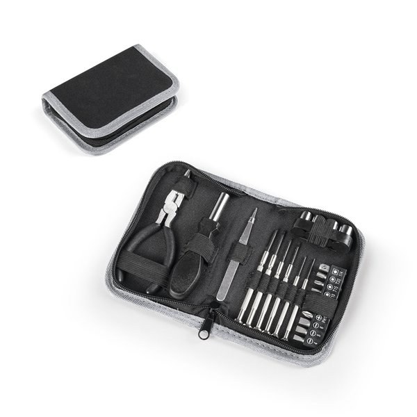 Set di 24 utensili multifunzione in acciaio di carbonio - Egotier 98172