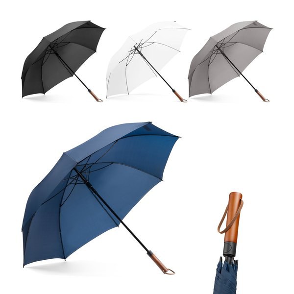 Large umbrella (30") made of pongee - Egotier 99176